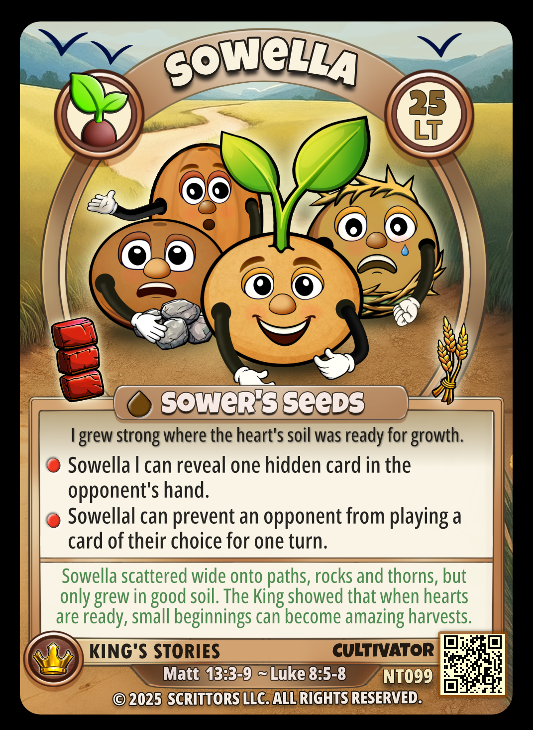 Sowella the Sower's Seeds